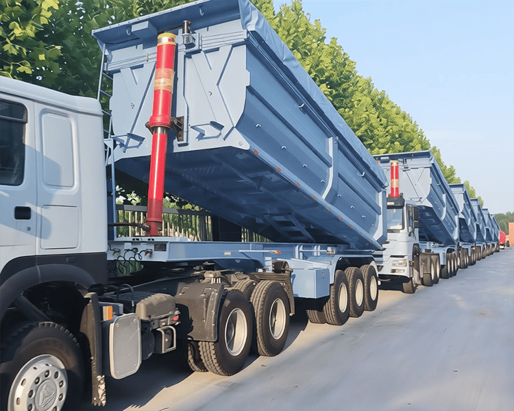 Shacman Dump Trucks Delivered to Tashkent, Uzbekistan.