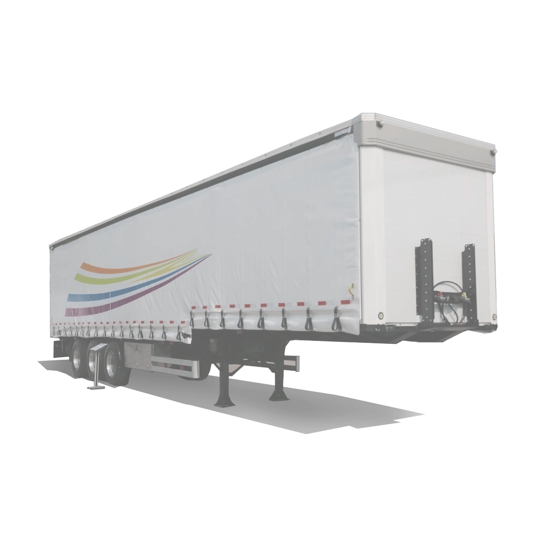 Kales 13M Curtainsider Semi-trailer for Sale - 3 Axle Curtain Side Trailer.