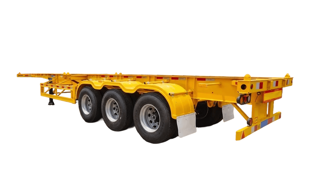 Kales 40ft Container Chassis Semi Trailer for Sale - 3 Axle Skeletal Trailer.