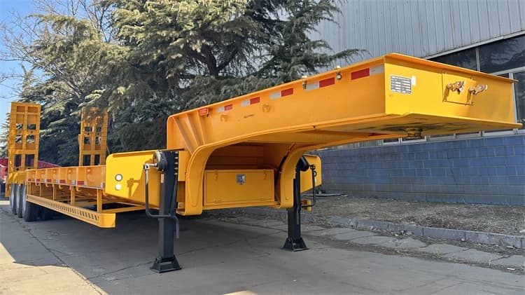 3 axle 80 ton Kales lowboy trailer for sale
