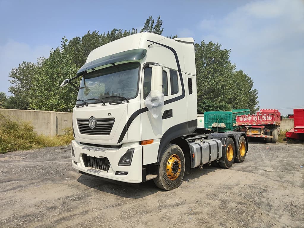 Used Tractor Truck 450HP 2022 Dongfeng Tianlong KL 6*4 heavy-duty truck