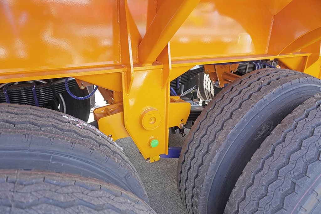 3 Axles Platform Flatbed Container Semi-Trailer for sale
