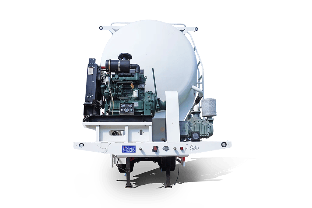 40 Cbm Bulk Cement Tanker Dry Powder Tank Semi Trailer Silo Truck for sale