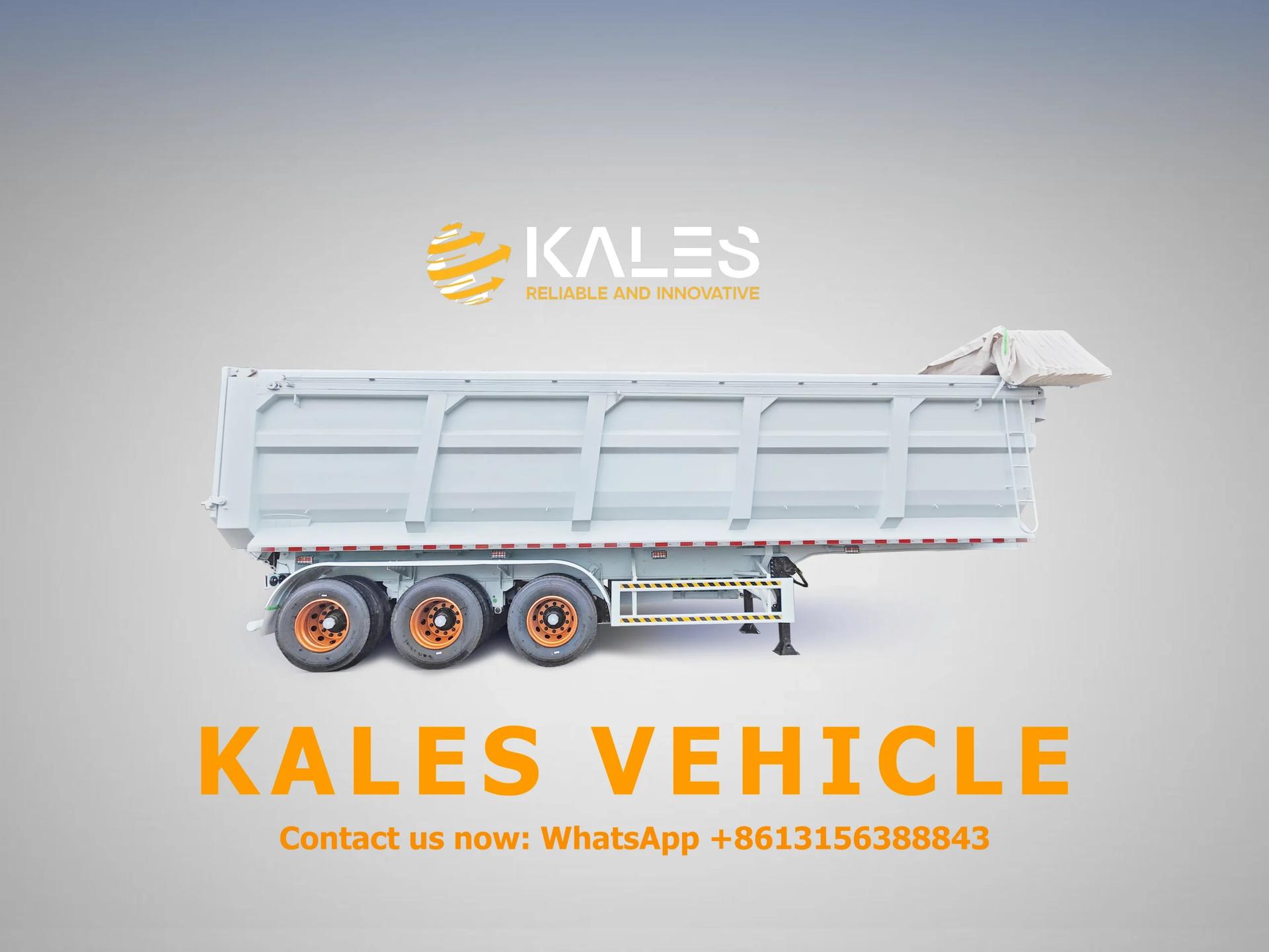 80-ton-rear-dump-semi-trailer-Tipper Trailer-for-sale