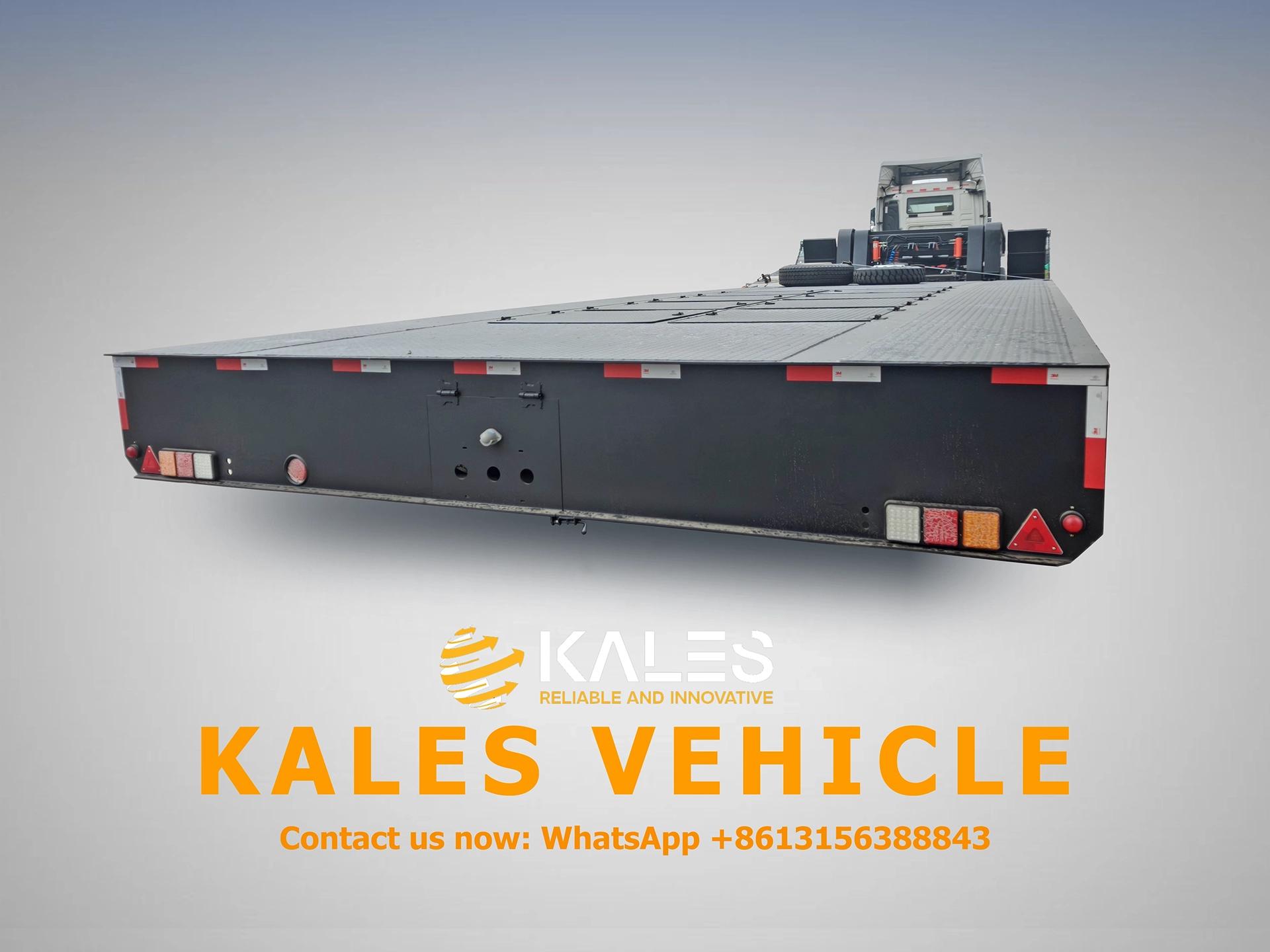 150 Ton Lowbed Trailer – 4.2m Ultra-Wide Flat Deck • 8-Axle Heavy Haul Solution with Detachable Gooseneck