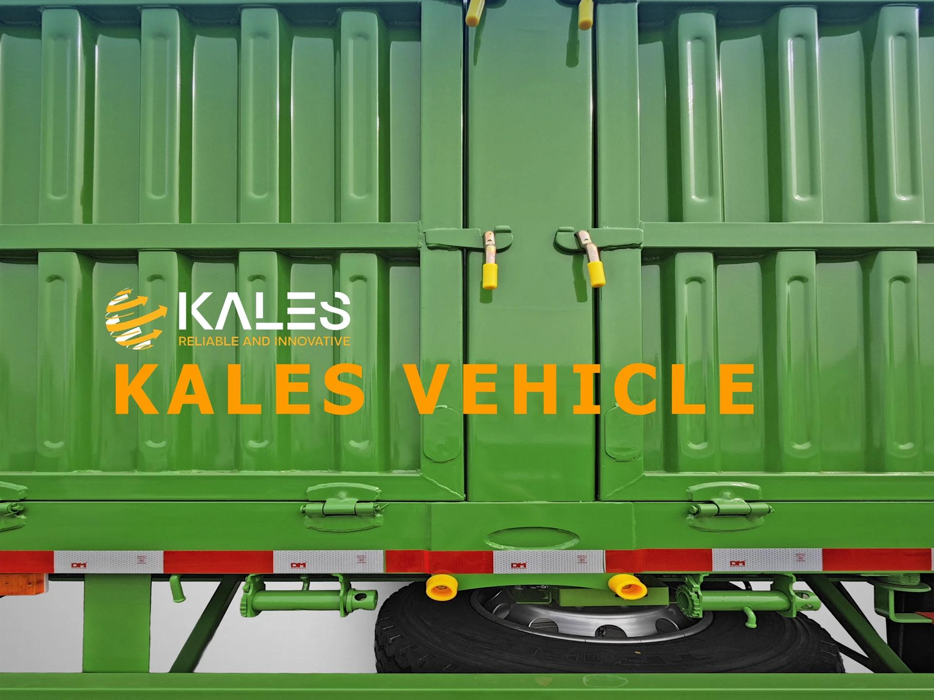 Detail view showing robust drop-side hinges and integrated container twist locks for multi-purpose cargo transport.