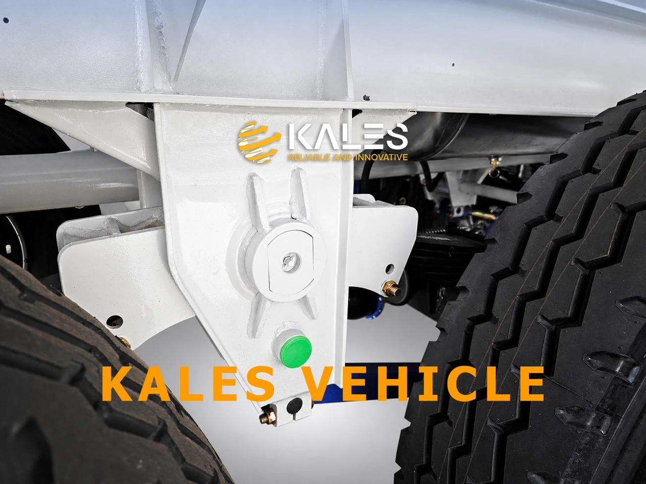 Reinforced leaf-spring mechanical suspension and axle on a fuel tanker trailer
