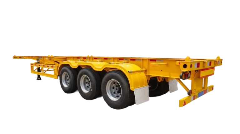 Kales 40ft Container Chassis Semi Trailer for Sale - 3 Axle Skeletal Trailer.