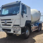 Used Sinotruk HOWO 6*4 Concrete Mixer Truck Price-for-Cement-Transportation