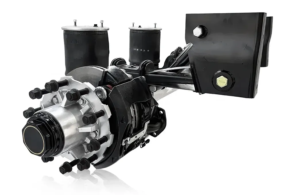 Système de suspension pneumatique ajustable à la manière allemande de Kales pour semi-remorque
