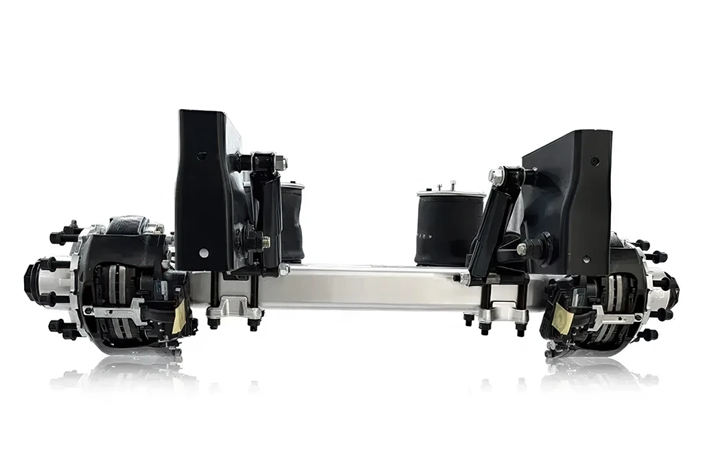 Système de suspension pneumatique ajustable à la manière allemande de Kales pour semi-remorque