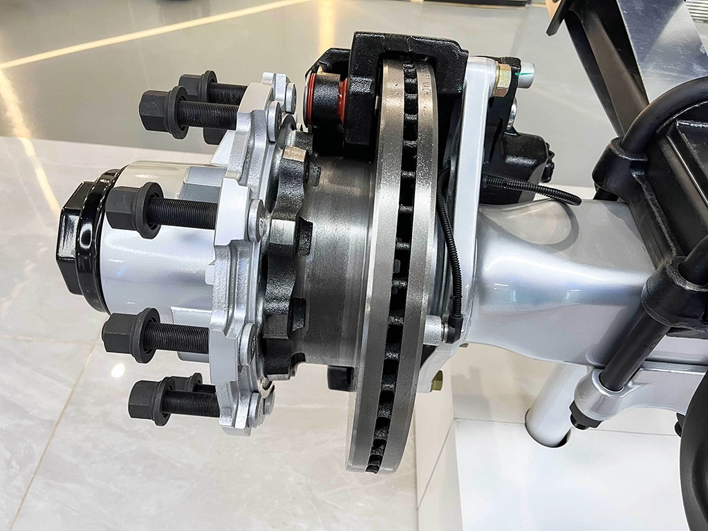 Système de suspension pneumatique ajustable à la manière allemande de Kales pour semi-remorque