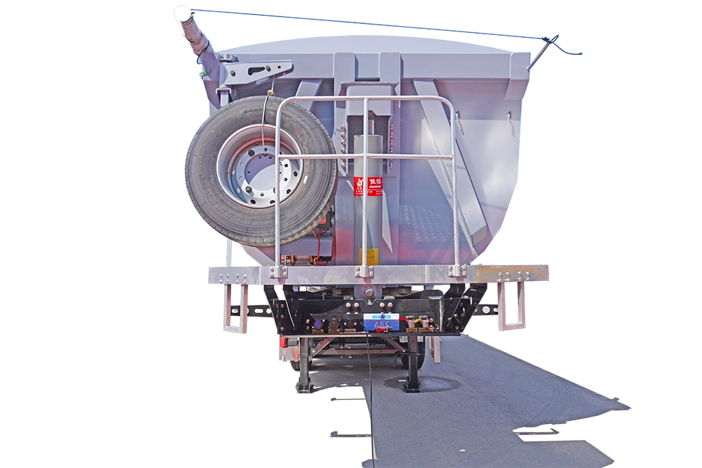 3 axle 50 ton rear dump semi trailer 02