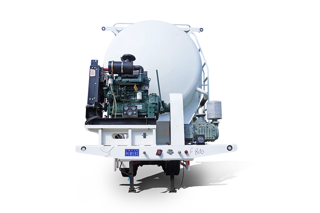 40 Cbm Bulk Cement Tanker Dry Powder Tank Semi Trailer Silo Truck for sale