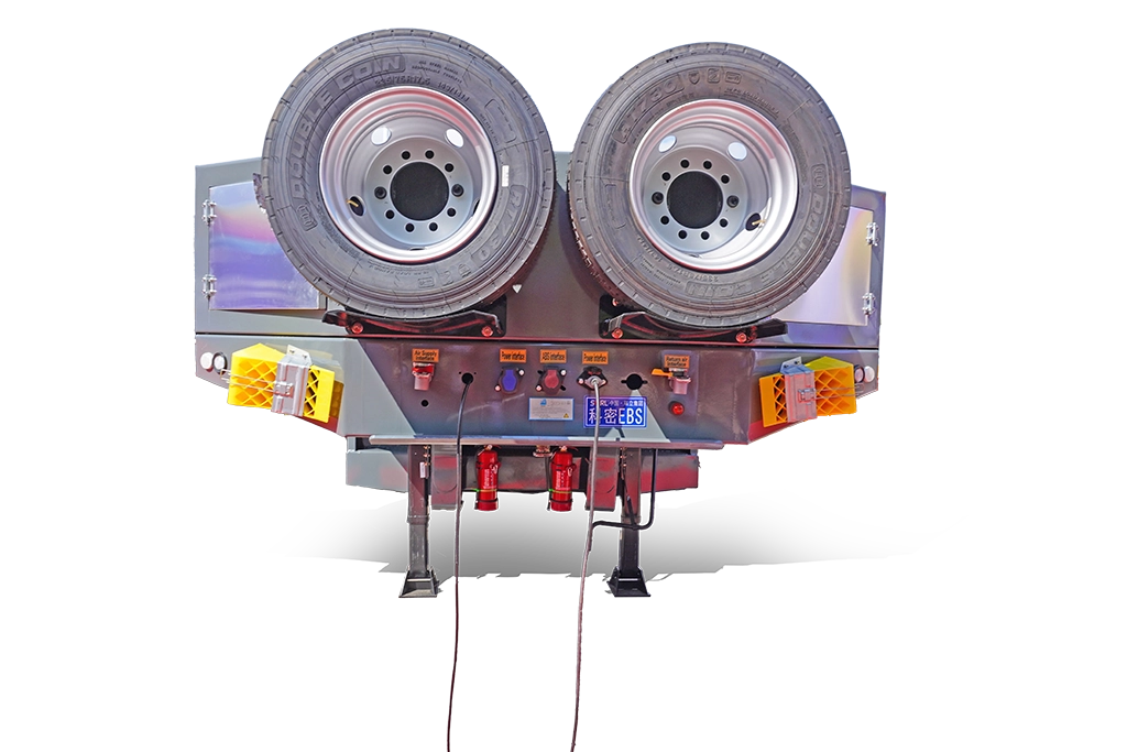 5 Axles 60 Tons Lowbed semi Trailer 02