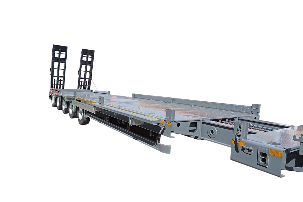 5 Axles 60 Tons Lowbed semi Trailer 04