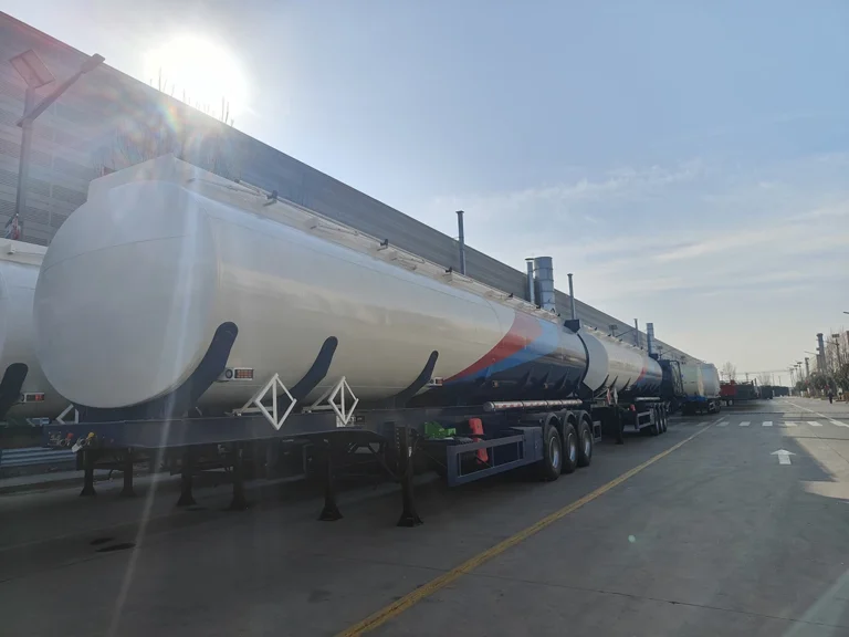 54 CBM Fuel Tanker/54000L Oil Tanker Gasoline-Tank Semi-Trailers-For-Sale