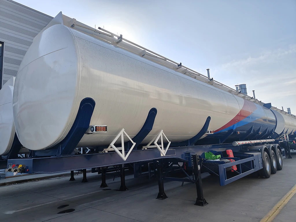 54 CBM Fuel Tanker/54000L Oil Tanker Gasoline-Tank Semi-Trailers-For-Sale