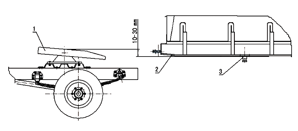 Différence de hauteur sellette et pivot d'attelage