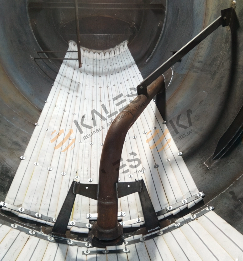 Internal view of Kales Tanker Trailer