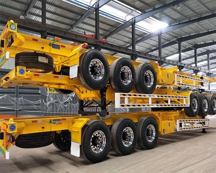 50 Container Transport Semi-Trailers Shipped to Kenya