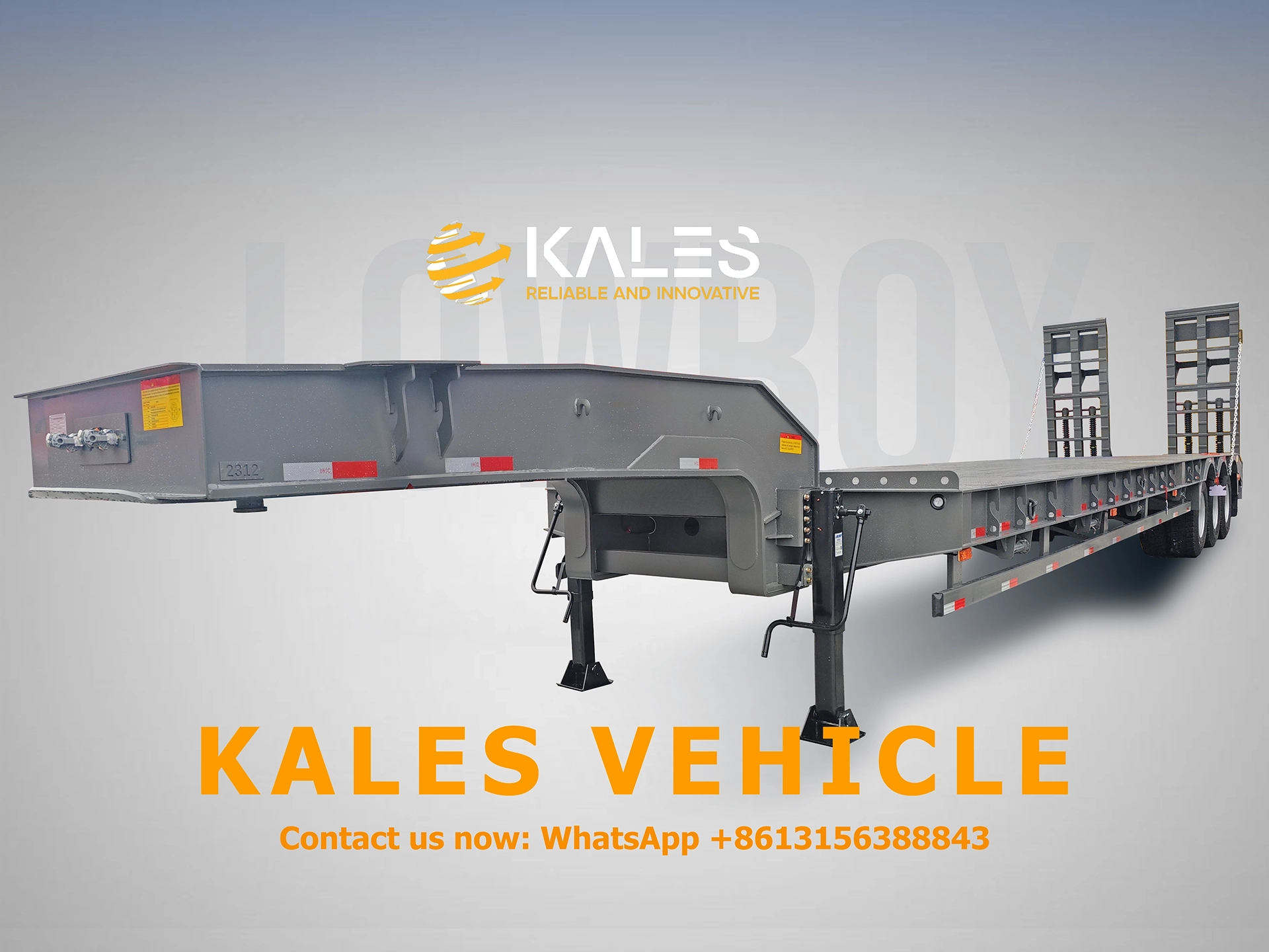 80 Ton Lowbed Semi Trailer 03