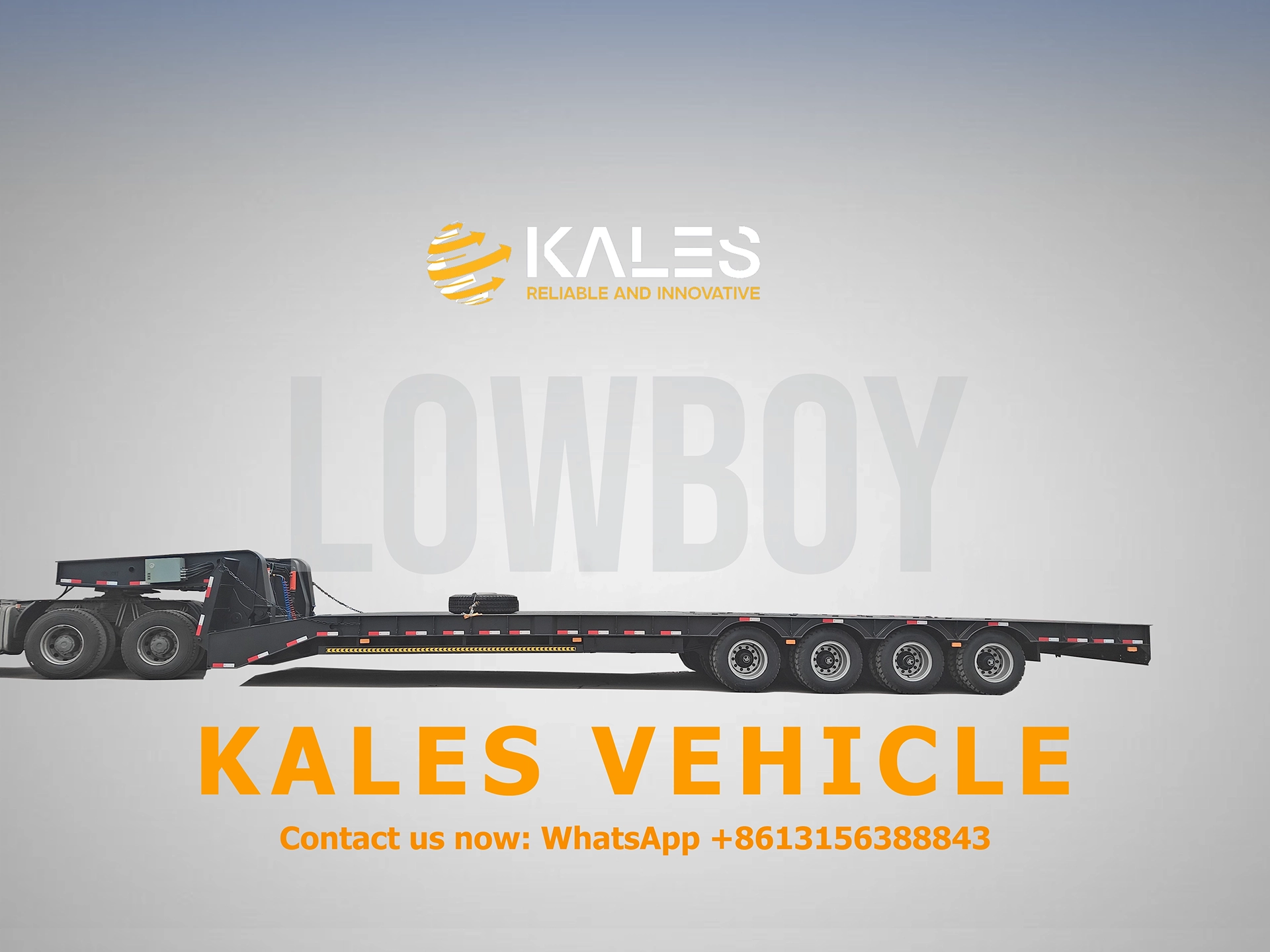kales 150 Ton Ultra Wide Lowbed Semi Trailer 01