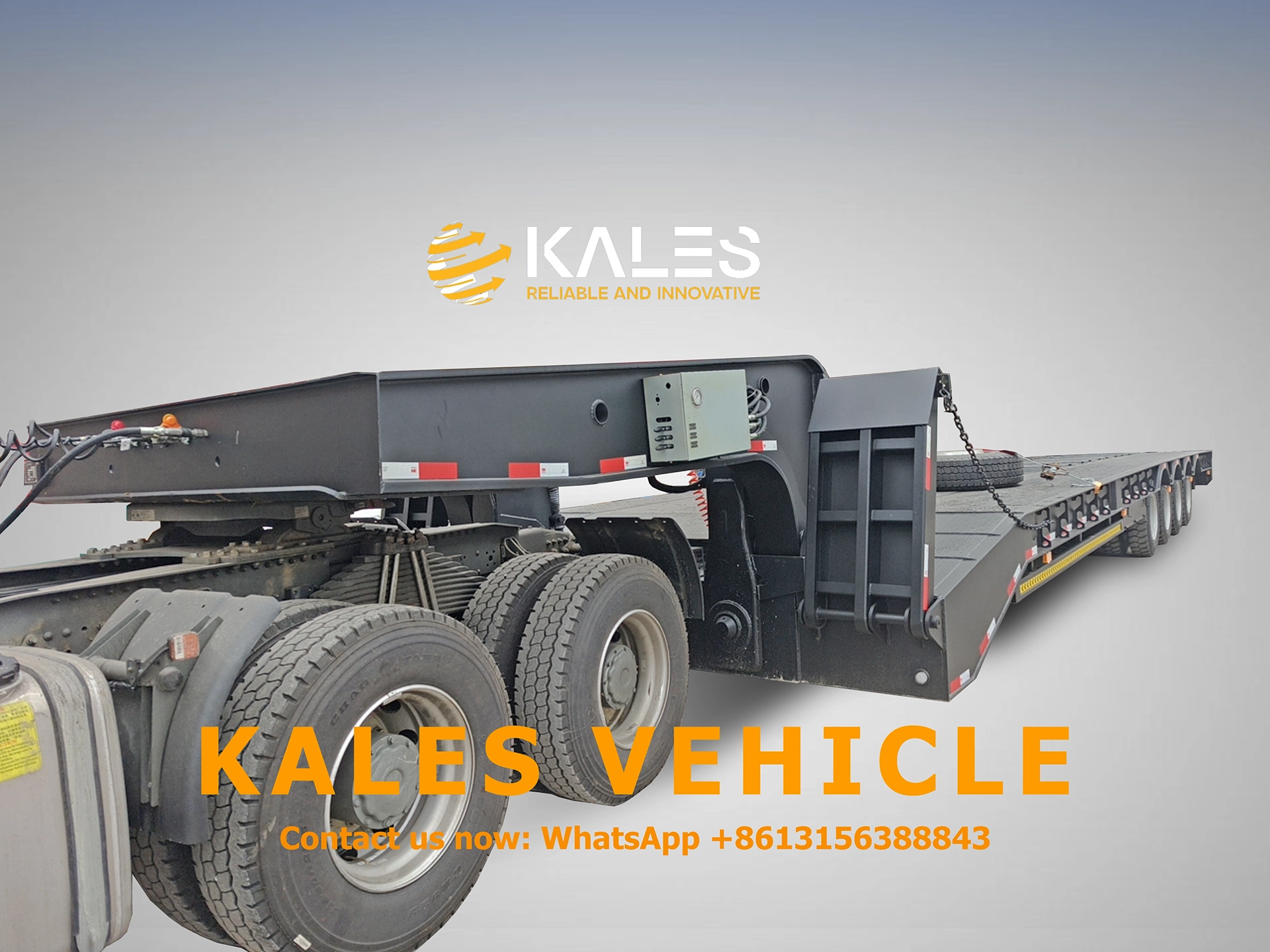 kales 150 Ton Ultra Wide Lowbed Semi Trailer 02