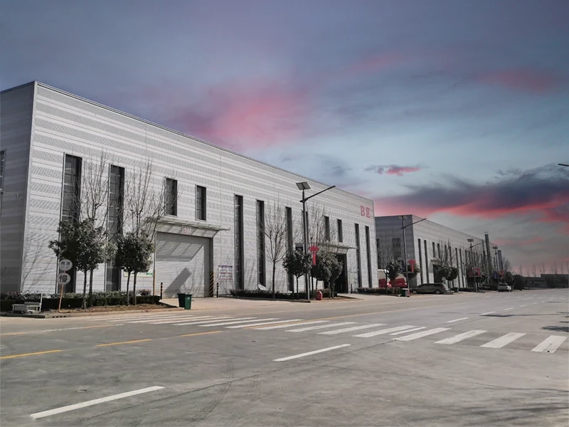 Exterior view of the Kales Vehicle Co., Ltd. office building at the manufacturing facility in China.