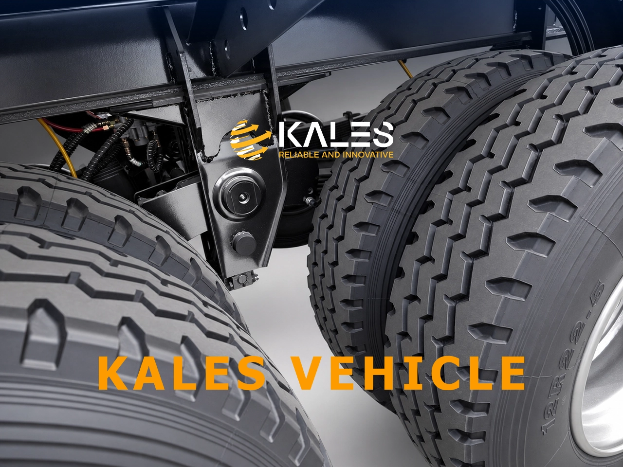 Rear tridem mechanical leaf spring suspension with 13 tonne axles